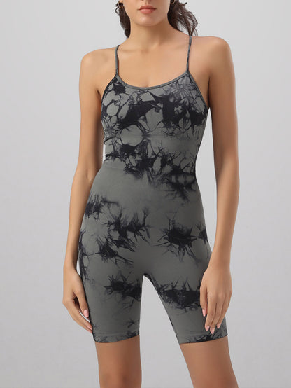 Tie Dye Seamless Jumpsuit