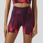 Burn Out Seamless Biker Shorts