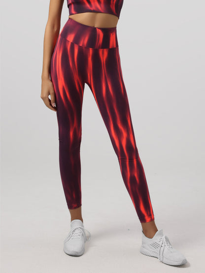 Burn Out Seamless High Waist Leggings