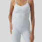 Solid Tummy Control Jumpsuit