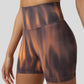 Burn Out Seamless Biker Shorts