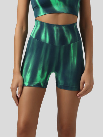 Burn Out Seamless Biker Shorts