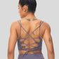 Crisscross Back Crop Tank Top