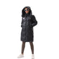 Cold resistant clothing long hooded