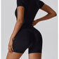 Zipper Seamless Romper